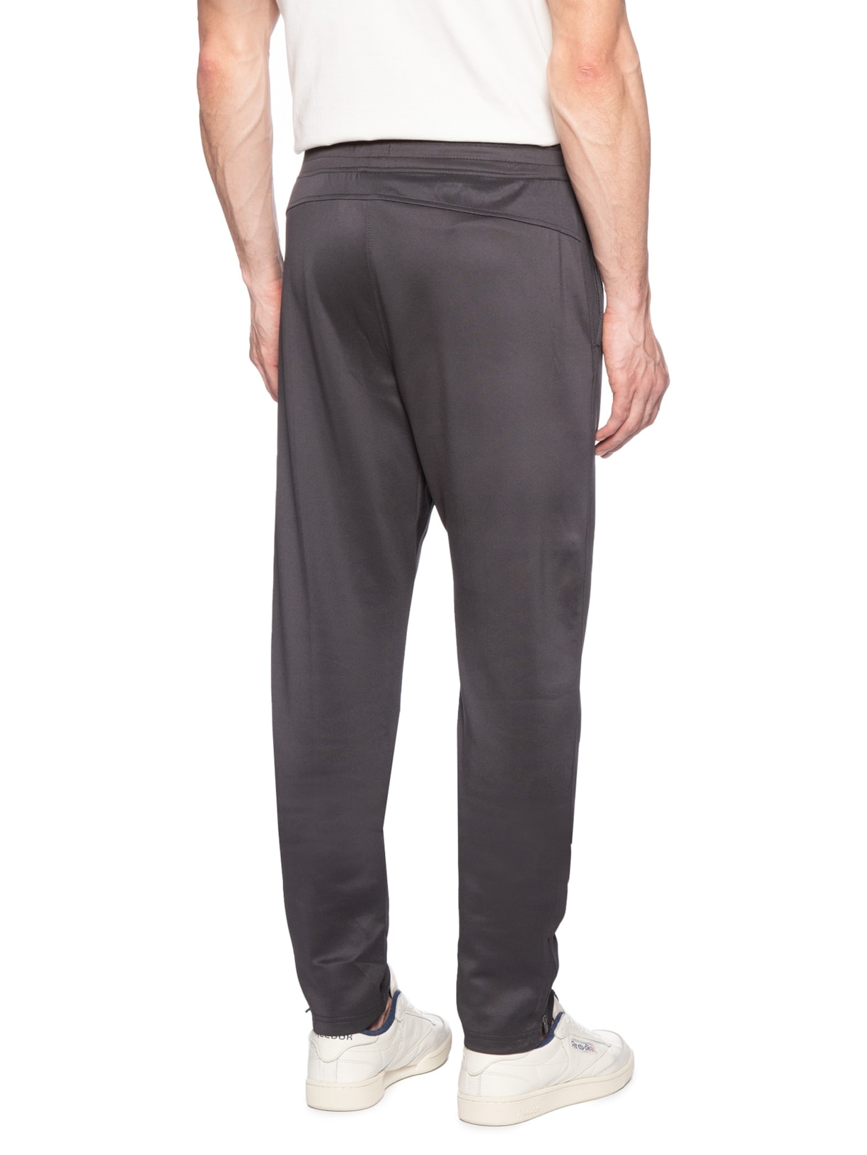 Calça Masculina Slim Cós Elástico Cinza Basiq Men