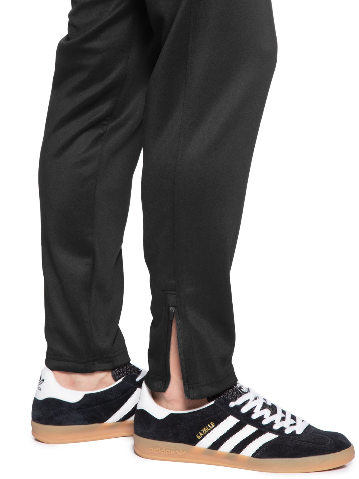 Calça Masculina Slim Cós Elástico Preto Basiq Men