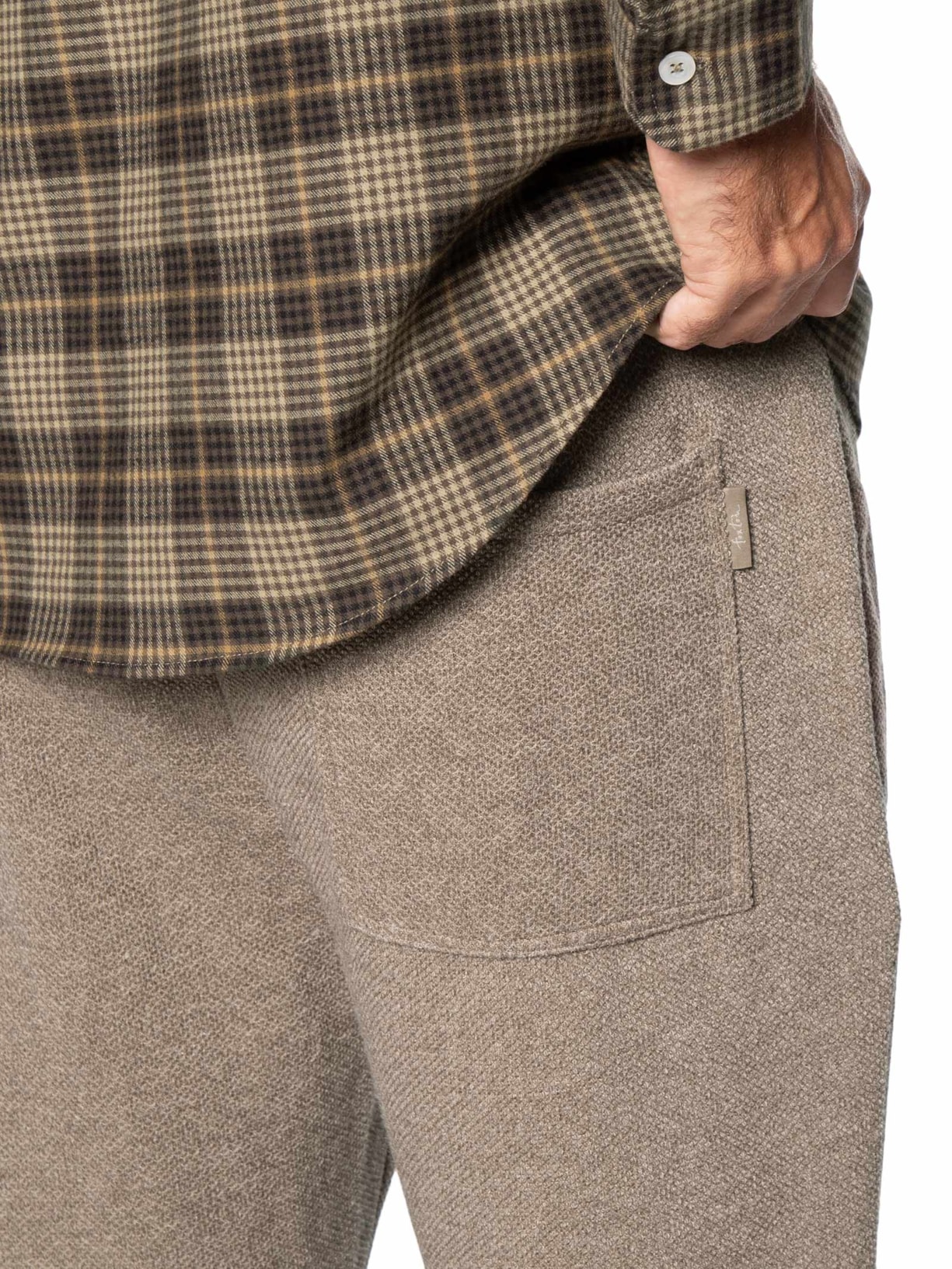 Calça Masculina Slim Falesia Bege Foxton