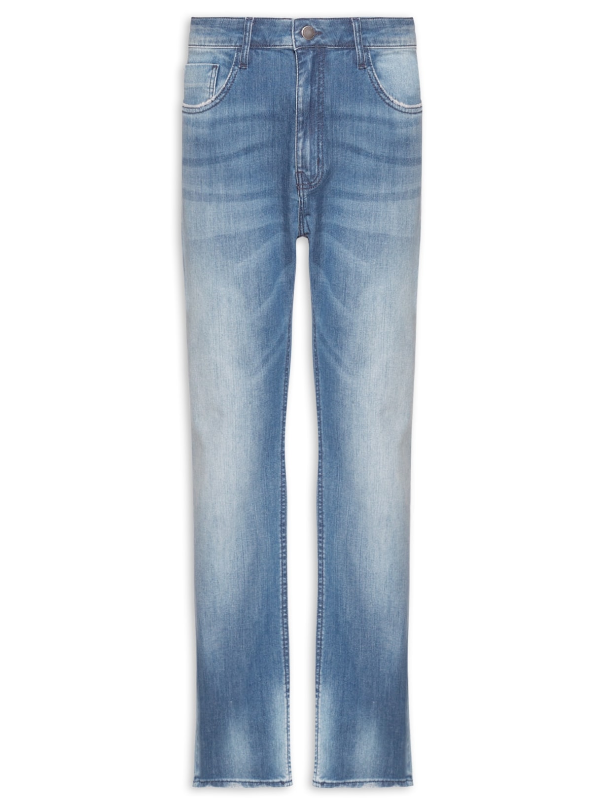 Calça Masculina Slim Fit Amsterdam - Azul