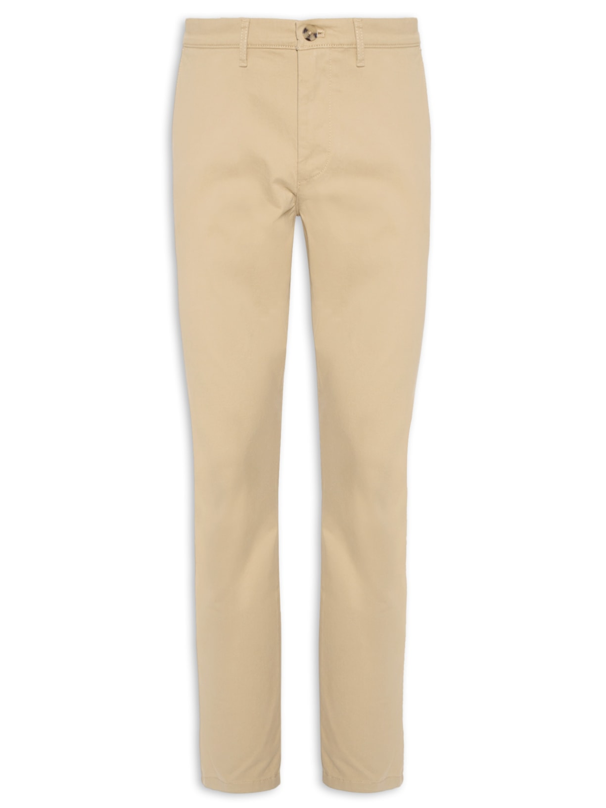 Calça Masculina Slim Fit Chino Bege Tommy Hilfiger