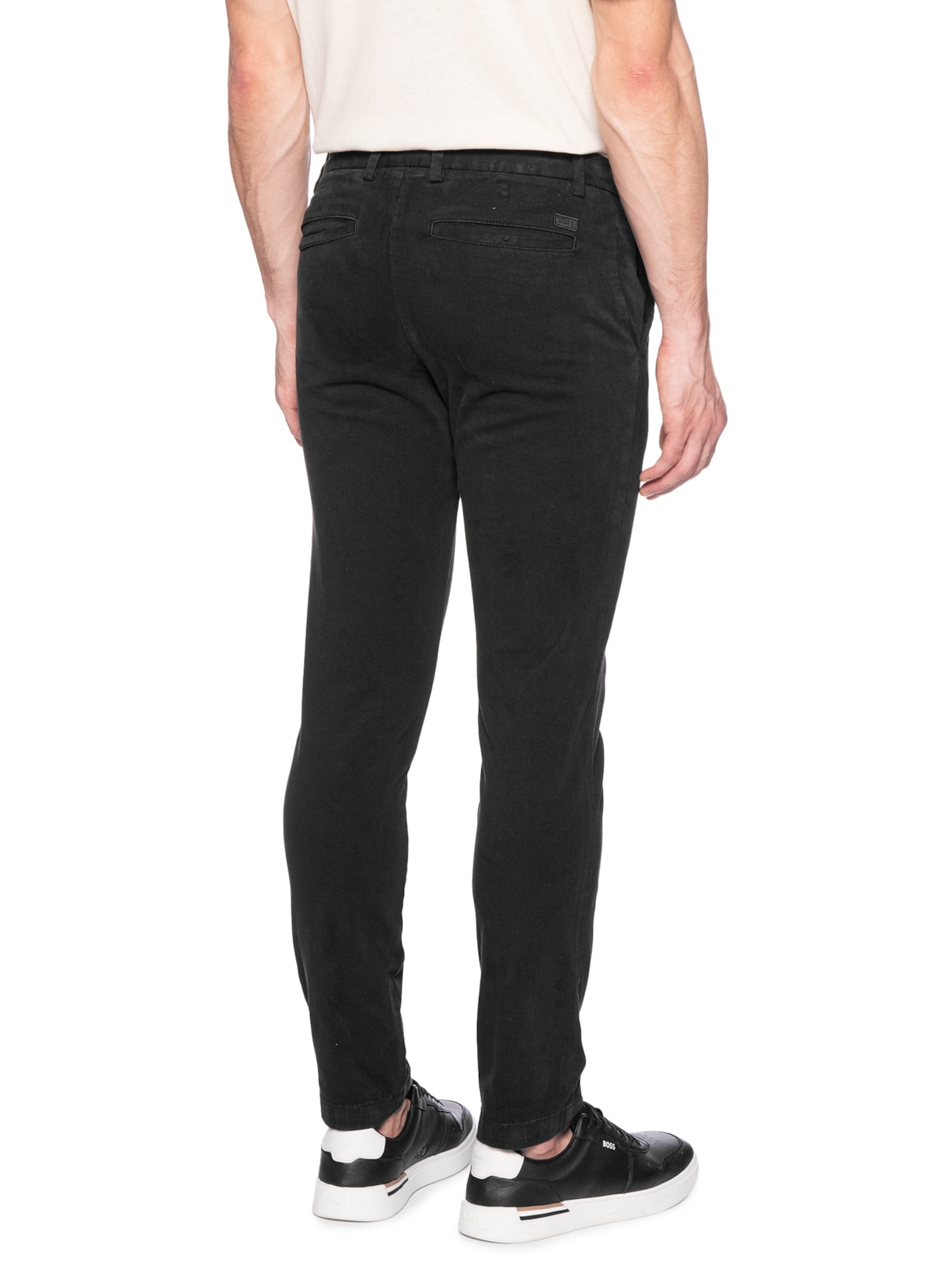 Calça Masculina Slim Fit H-Kaiton1 Preto Boss