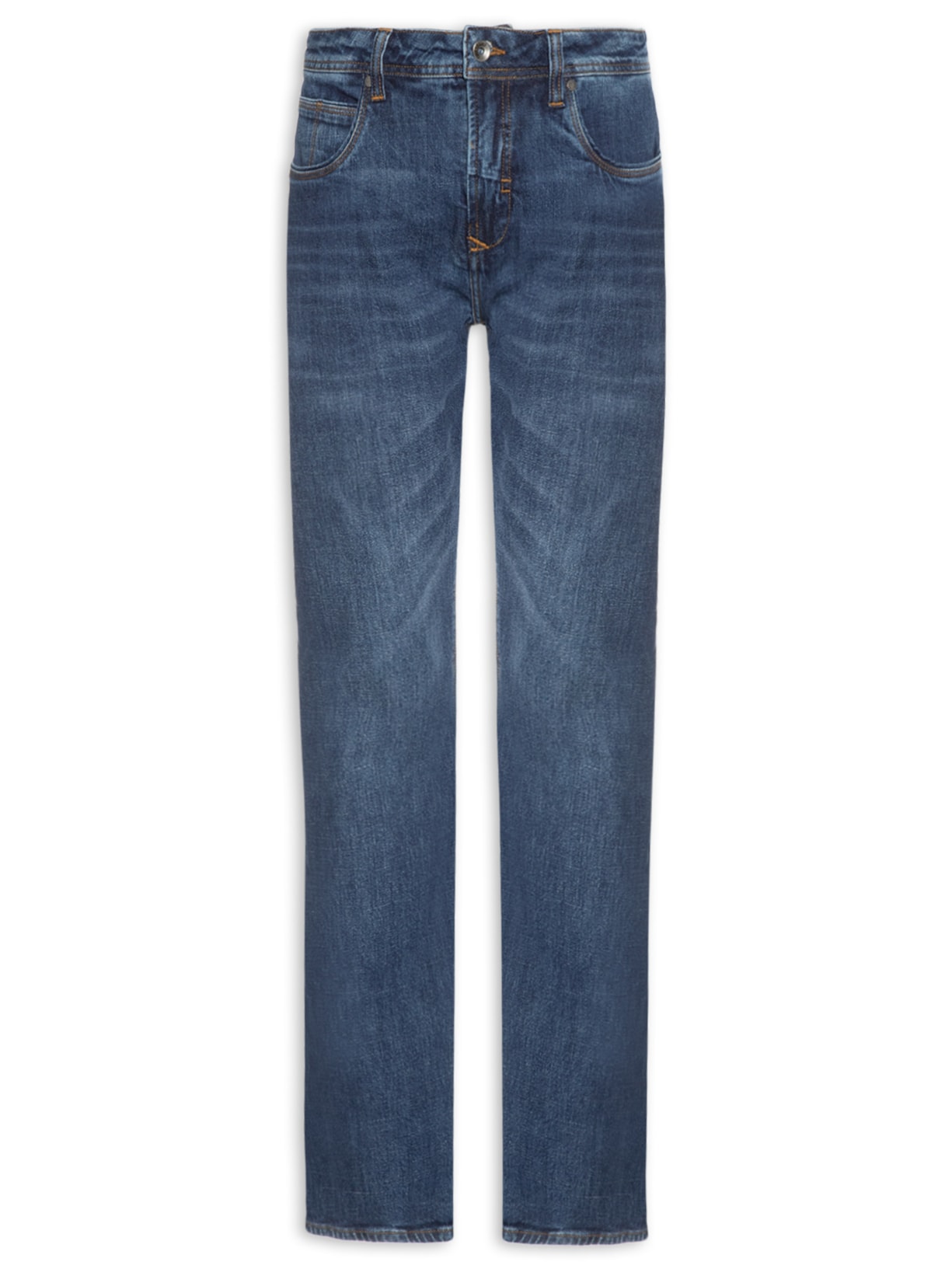 Calça Masculina Slim Fit Jeans - Azul