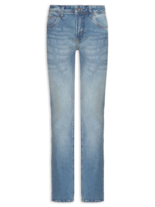 Calça Masculina Slim Fit Jeans Brooklyn - Azul