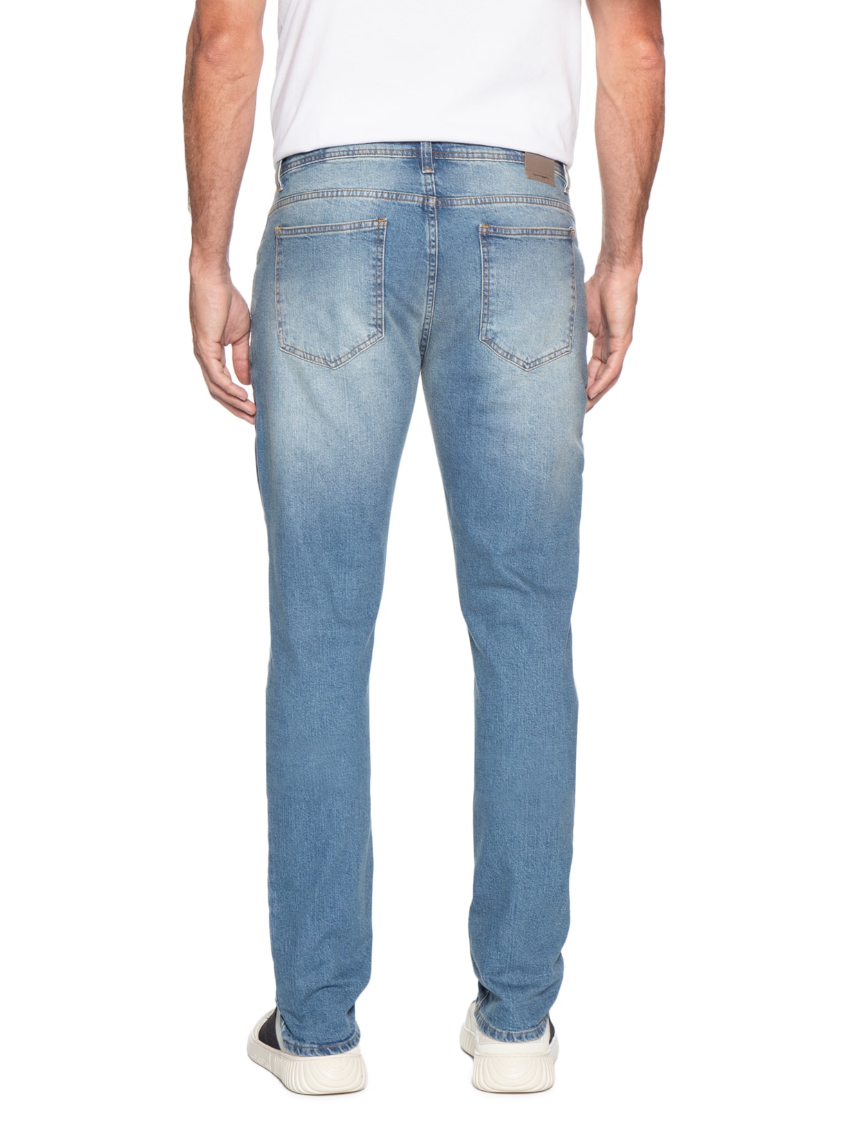 Calça Masculina Slim Fit Jeans Brooklyn  Azul Pineapple