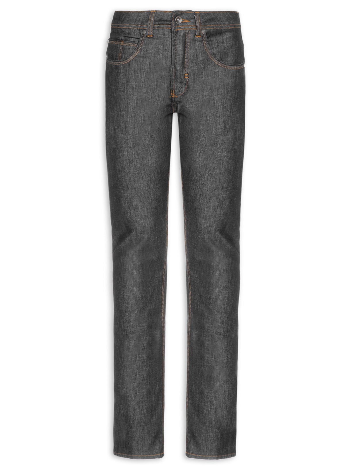 Calça Masculina Slim Fit Jeans Raw Pima - Azul