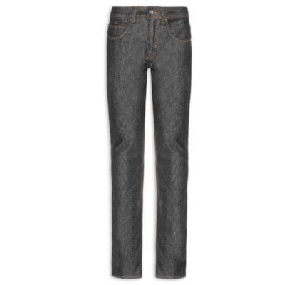 Calça Masculina Slim Fit Jeans Raw Pima - Azul