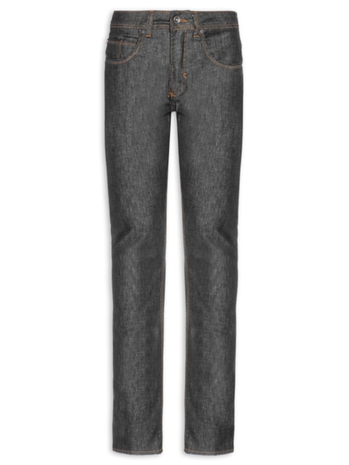 Calça Masculina Slim Fit Jeans Raw Pima - Azul