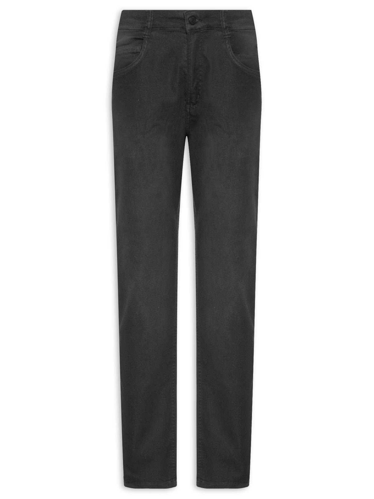 Calça Masculina Slim Fit Leblon Comfort TNT - Preto