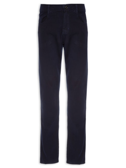 Calça Masculina Slim Five Pockets - Azul