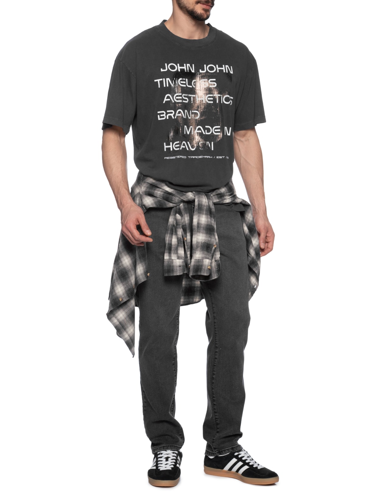 Calça Masculina Slim Honduras Preto John John