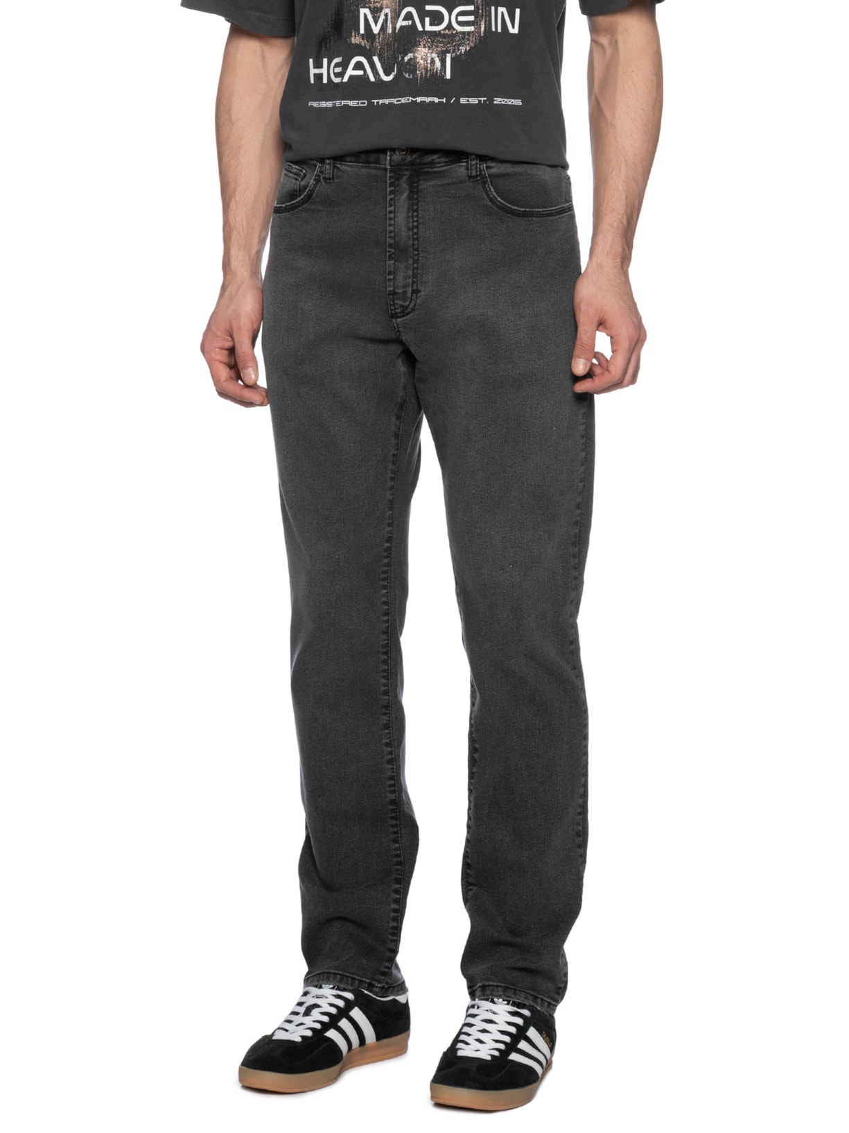 Calça Masculina Slim Honduras Preto John John