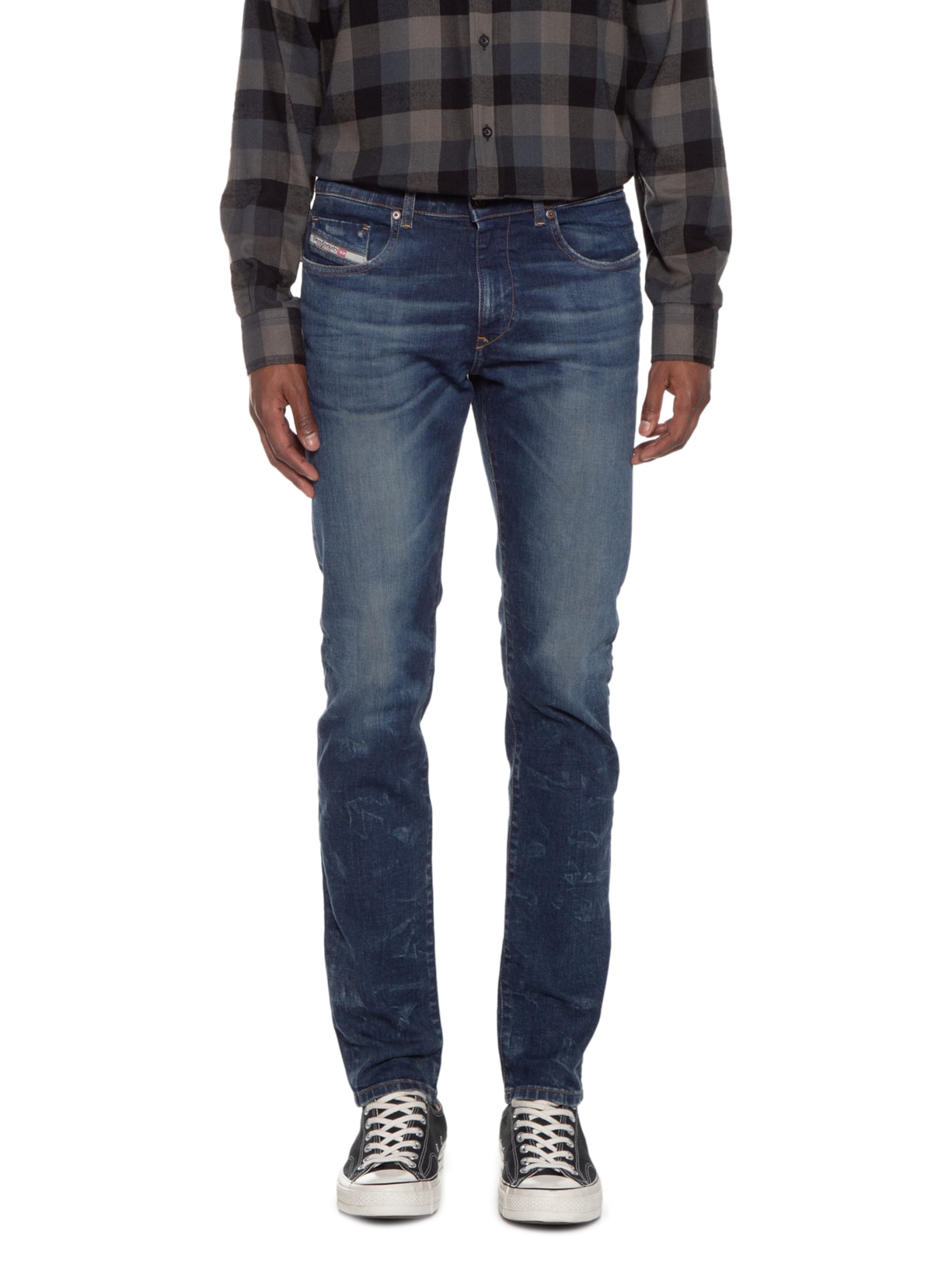 Calça Masculina Slim Jeans 2019 D-strukt L.32 Azul Diesel