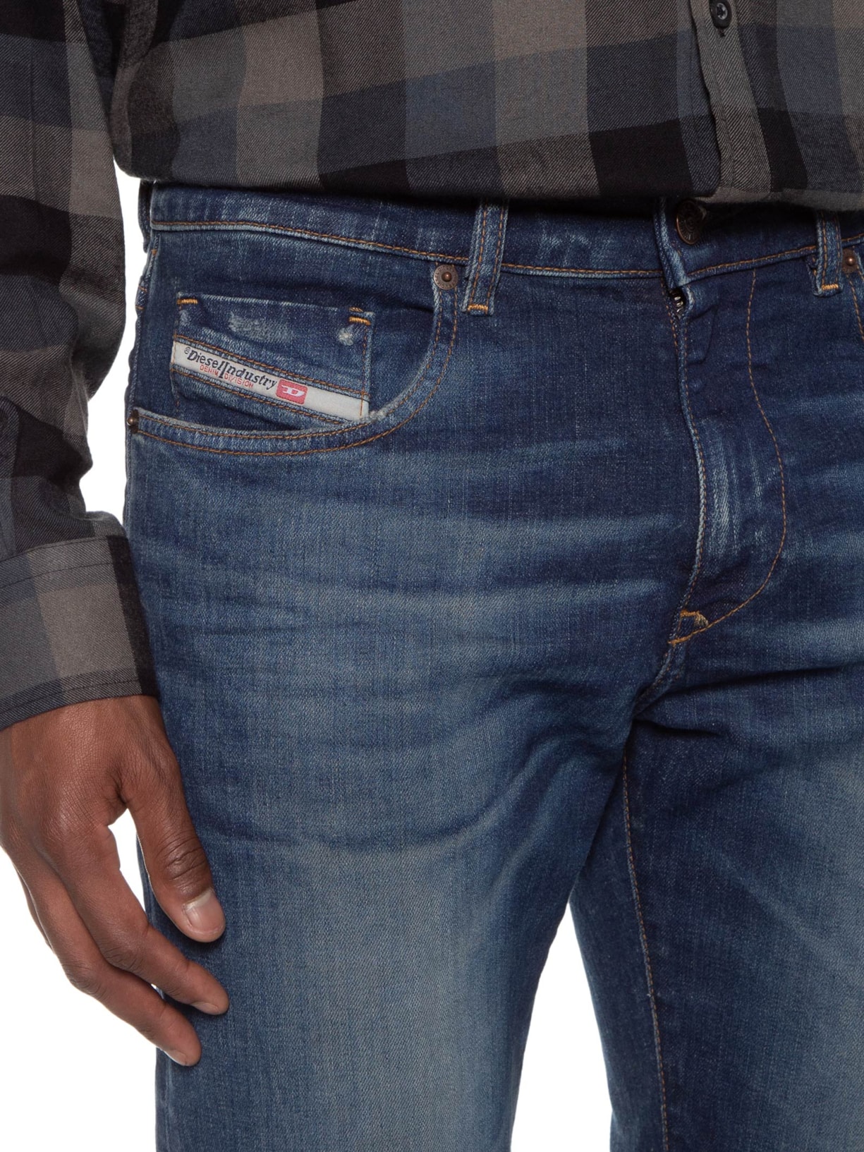 Calça Masculina Slim Jeans 2019 D-strukt L.32 Azul Diesel