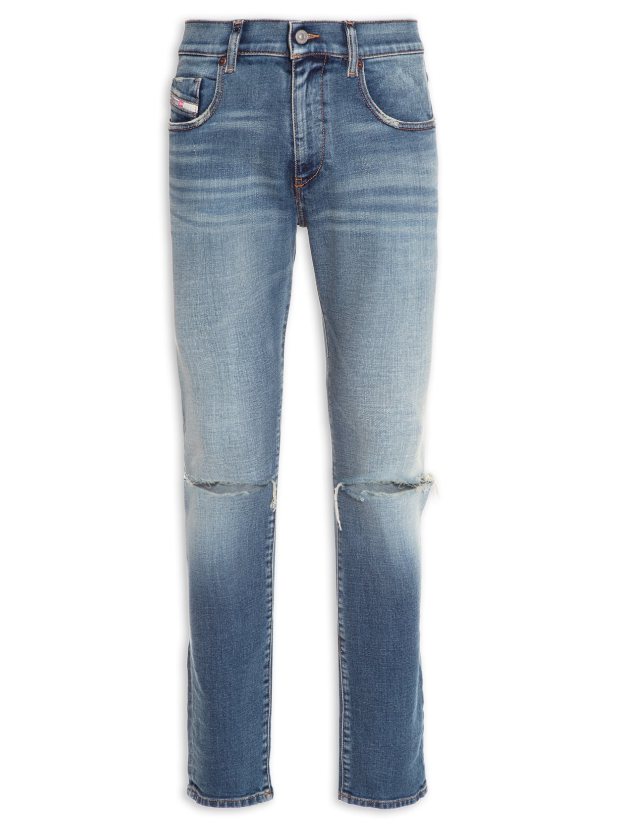 Calça Masculina Slim Jeans 2019 D-strukt L.32 Azul Diesel