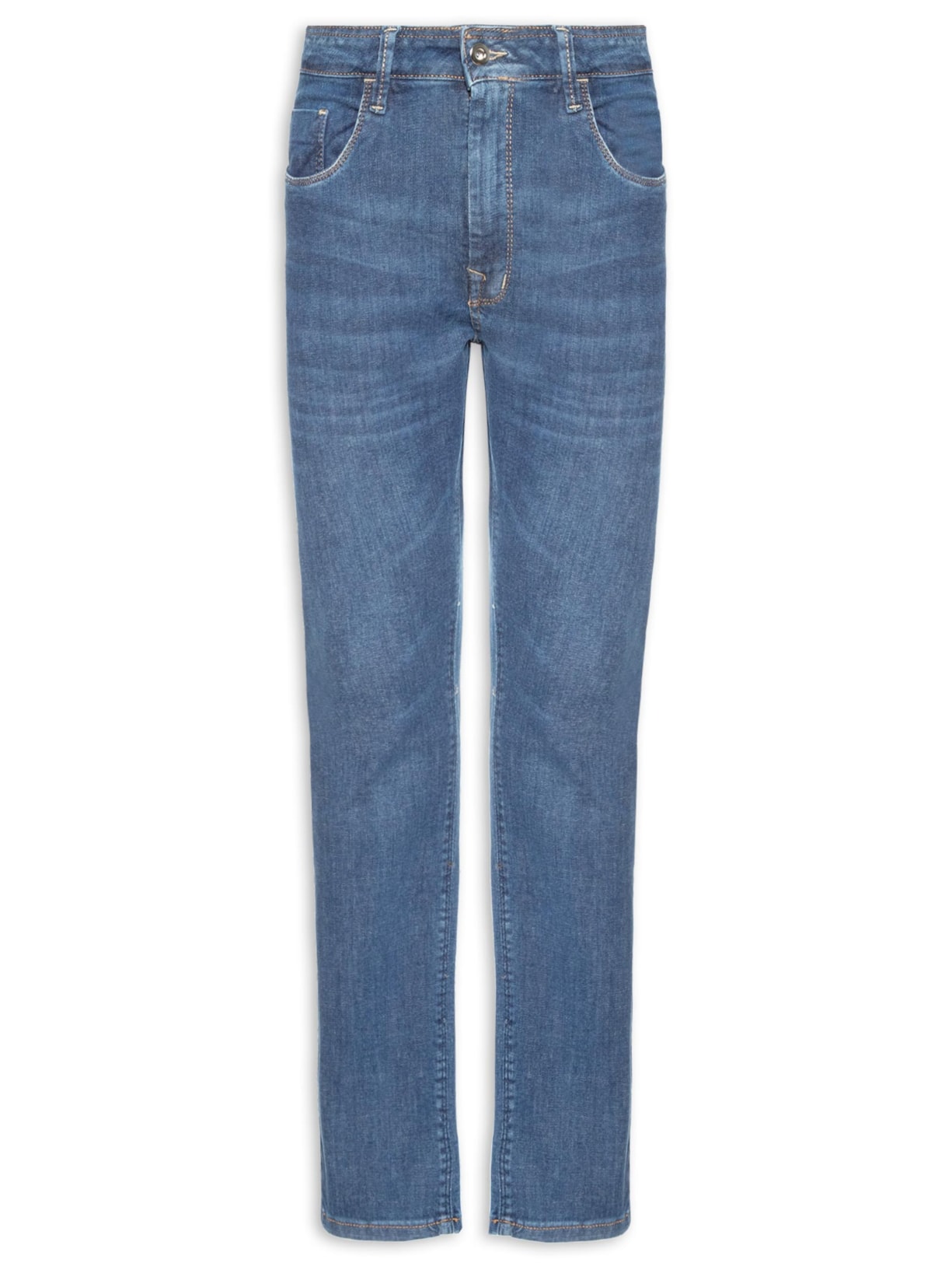 Calça Masculina Slim Jeans - Azul