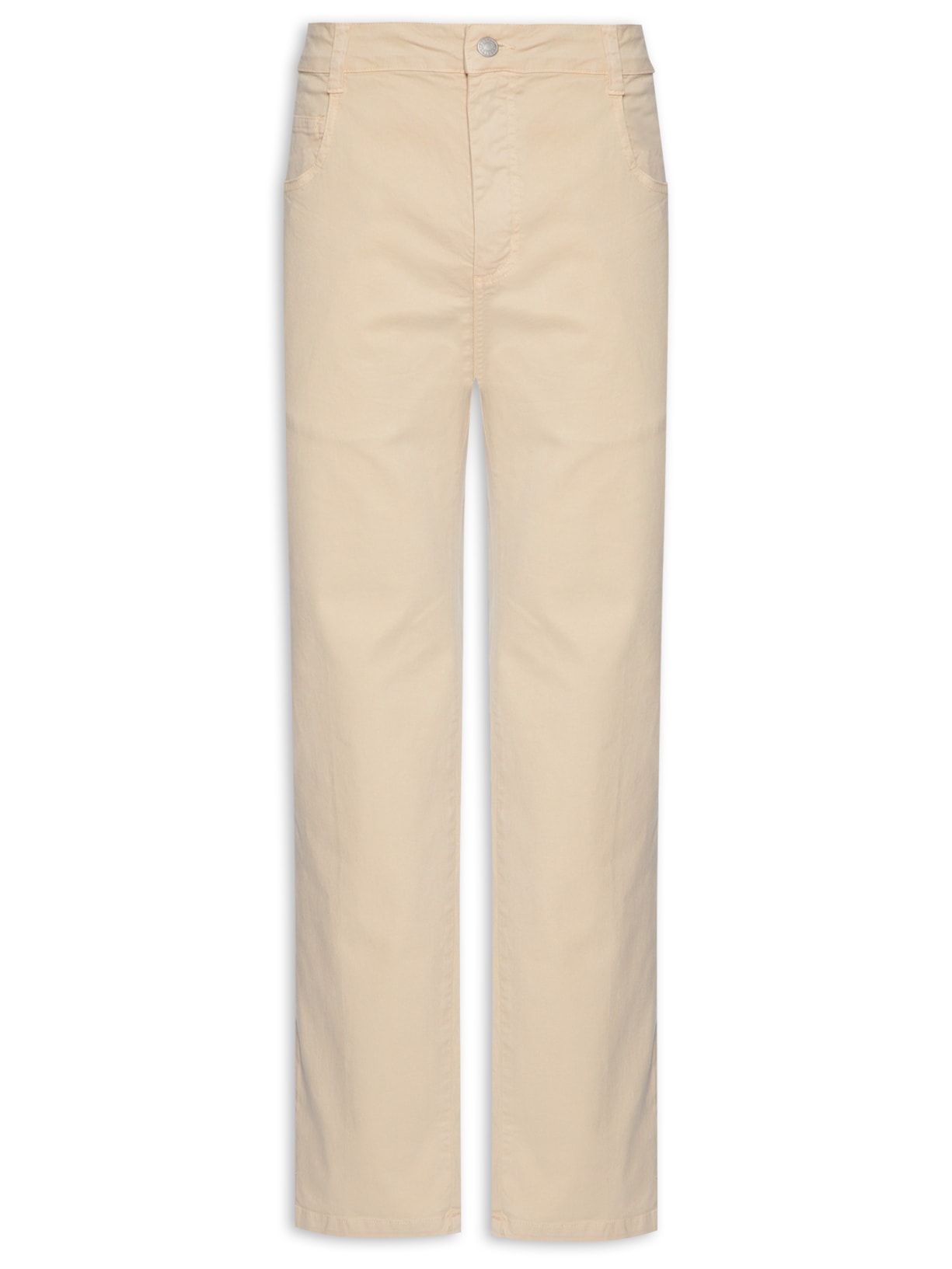 Calça Masculina Slim Jeans Denim E-Color - Bege