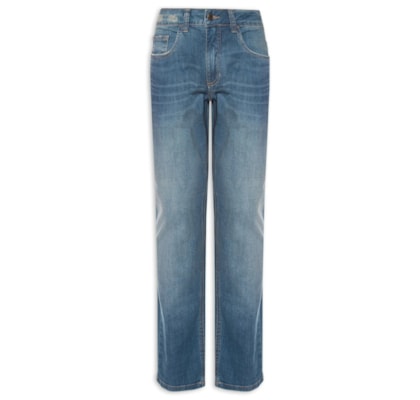 Calça Masculina Slim Jeans New Confort Black Slim Fit - Azul
