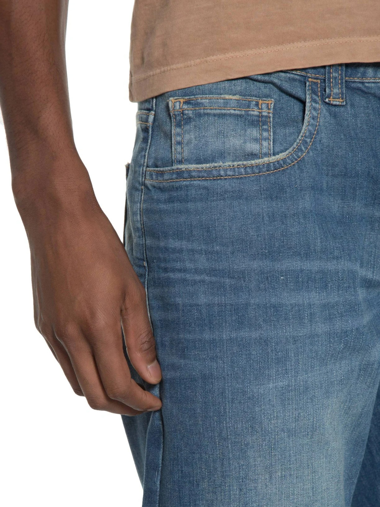 Calça Masculina Slim Jeans New Confort Black Slim Fit Azul Osklen