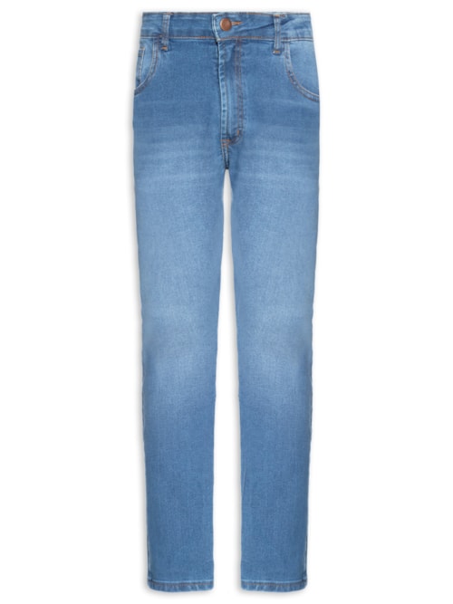 Calça Masculina Slim Jeans Stretch - Azul