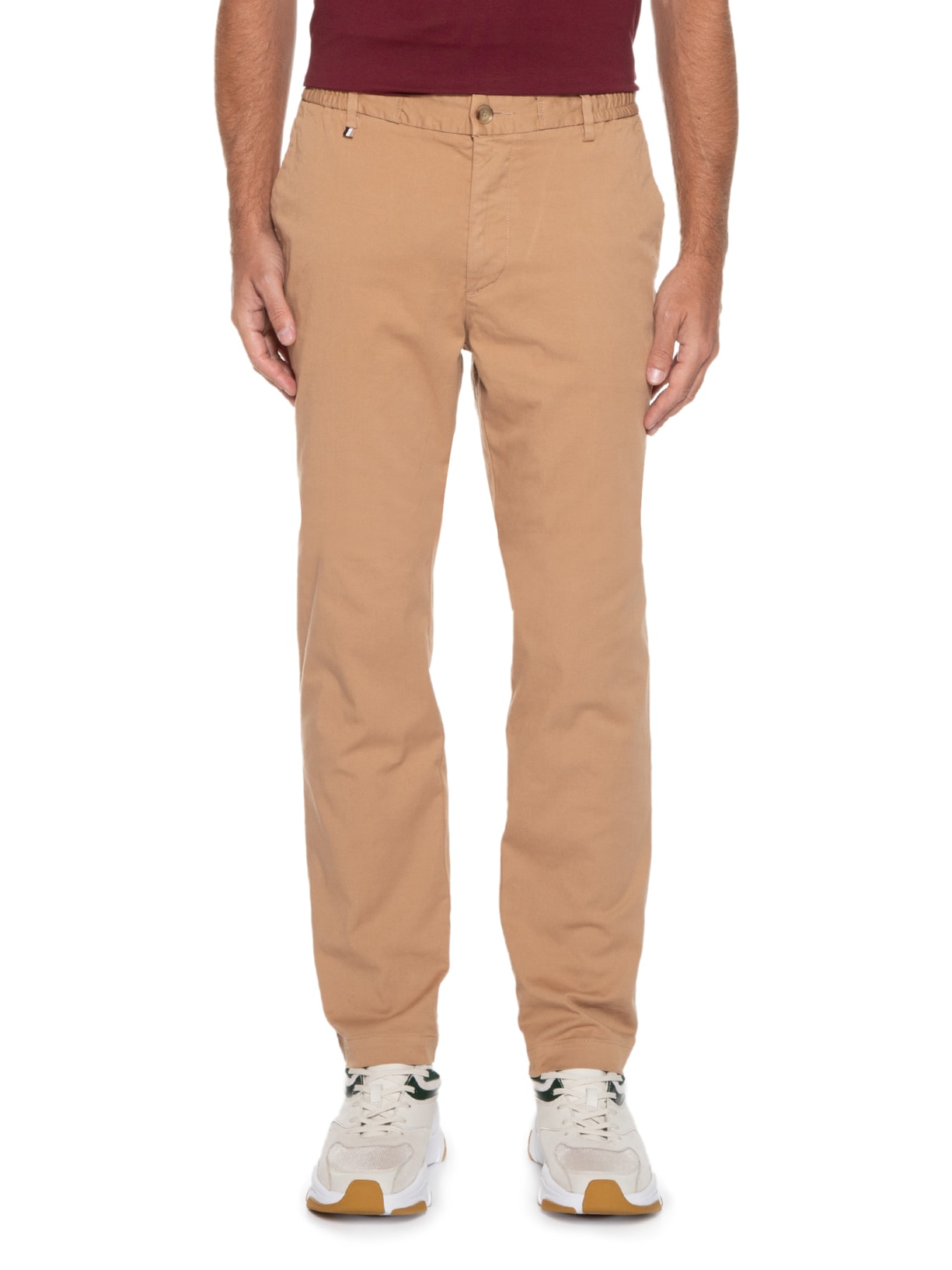 Calça Masculina  Slim Kane Bege Boss