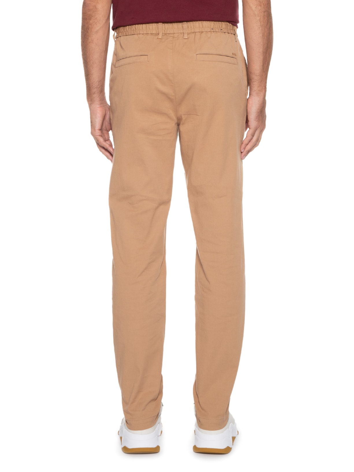 Calça Masculina  Slim Kane Bege Boss