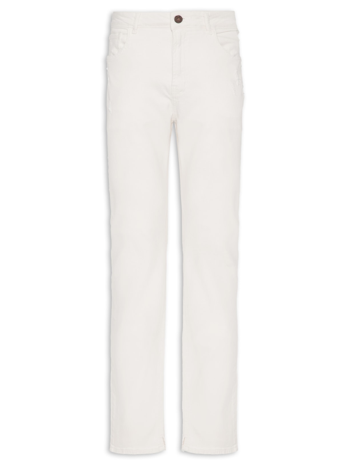 Calça Masculina Slim Malasia - Off White