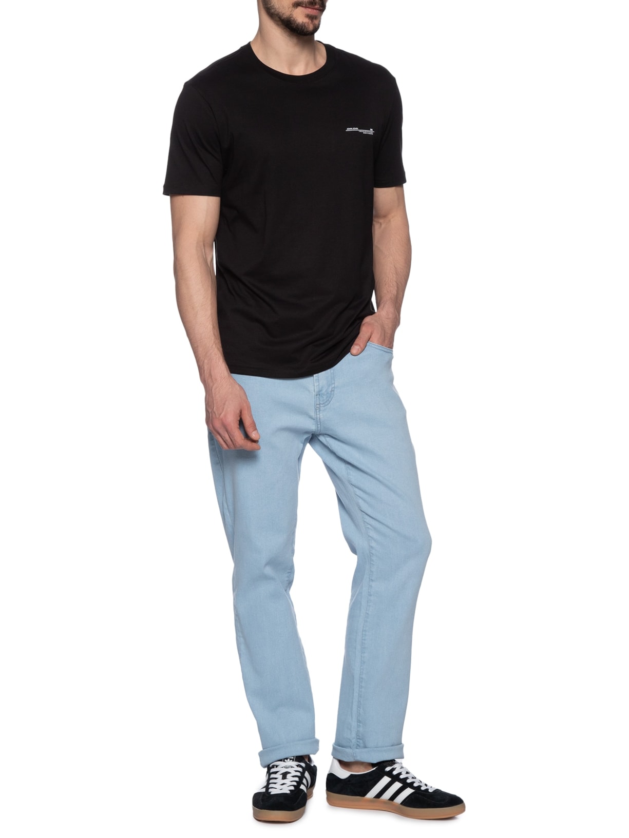 Calça Masculina Slim Santiago Azul John John