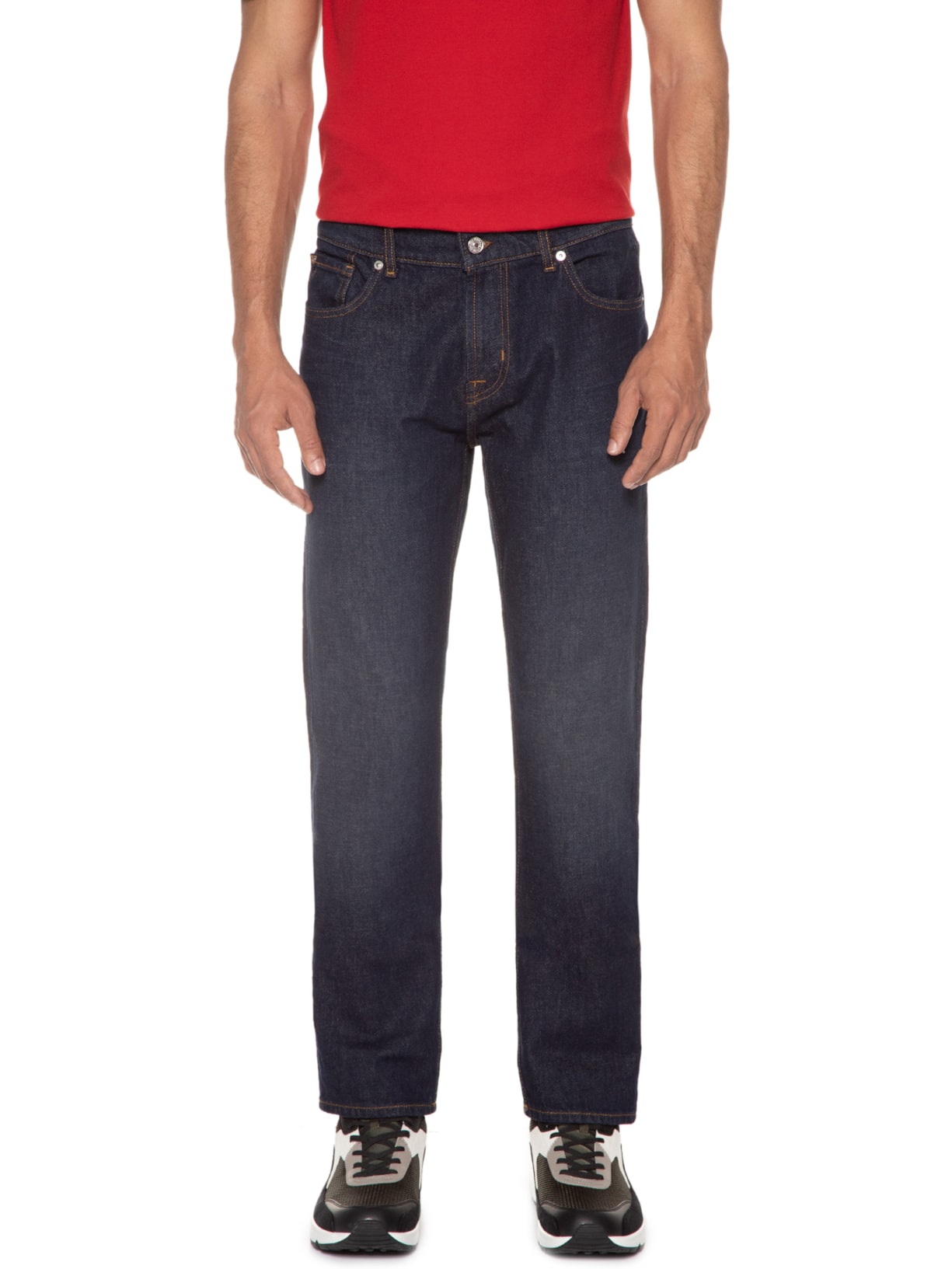 Calça Masculina Slimmy Common Place Azul 7 For All Mankind