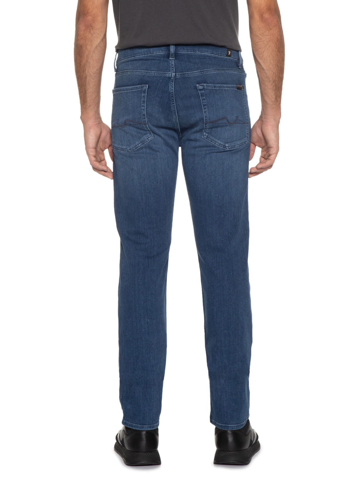 Calça Masculina Slimmy Luxe Performance Plus Mid Azul 7 For All Mankind