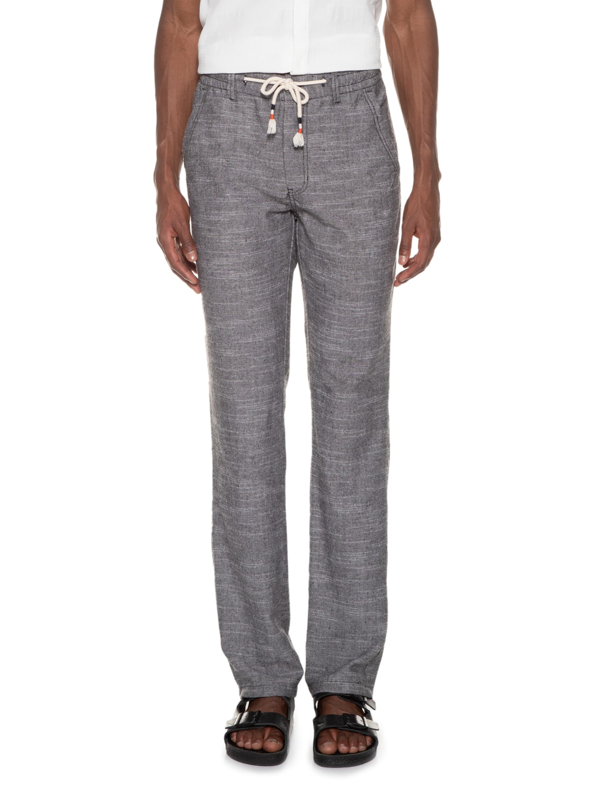 Calça Masculina Slub Cinza Jab