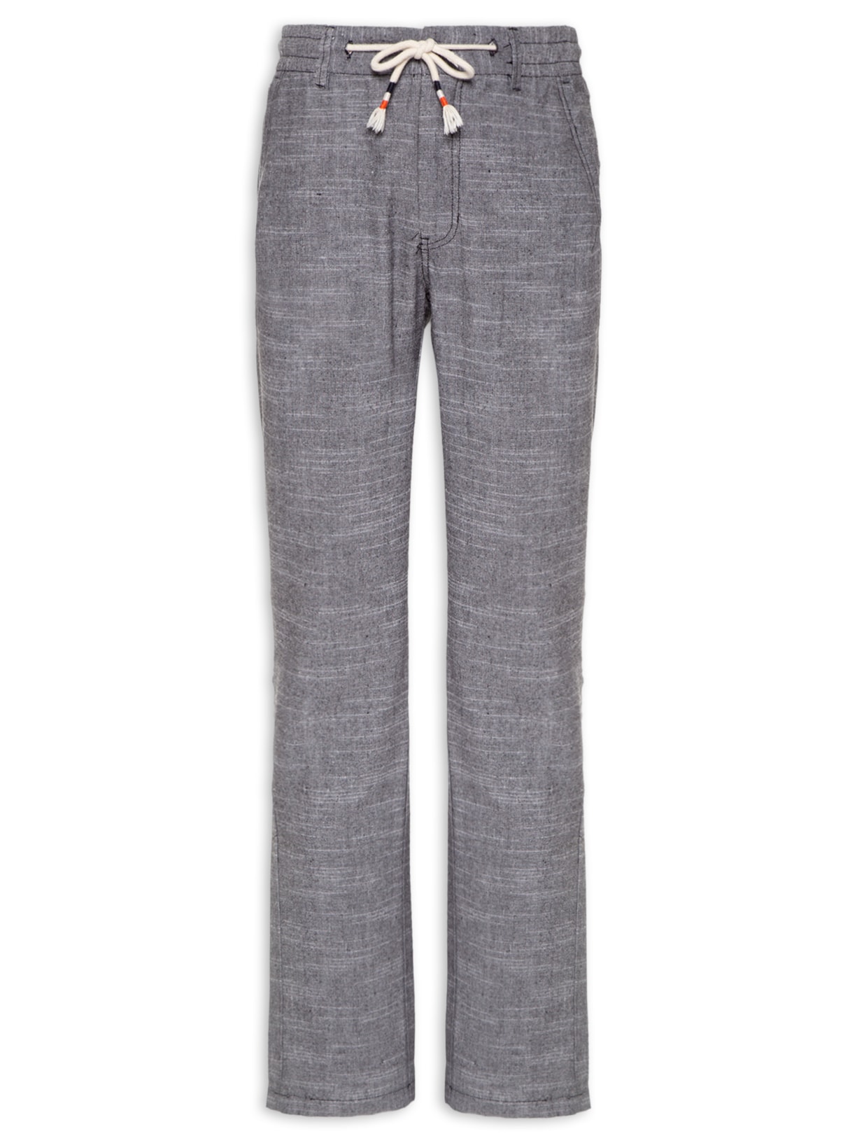 Calça Masculina Slub Cinza Jab