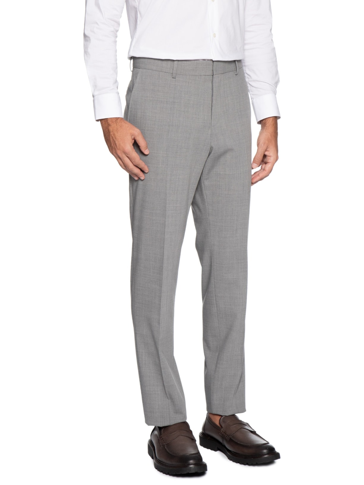 Calça Masculina Social H-Genius Cinza Boss