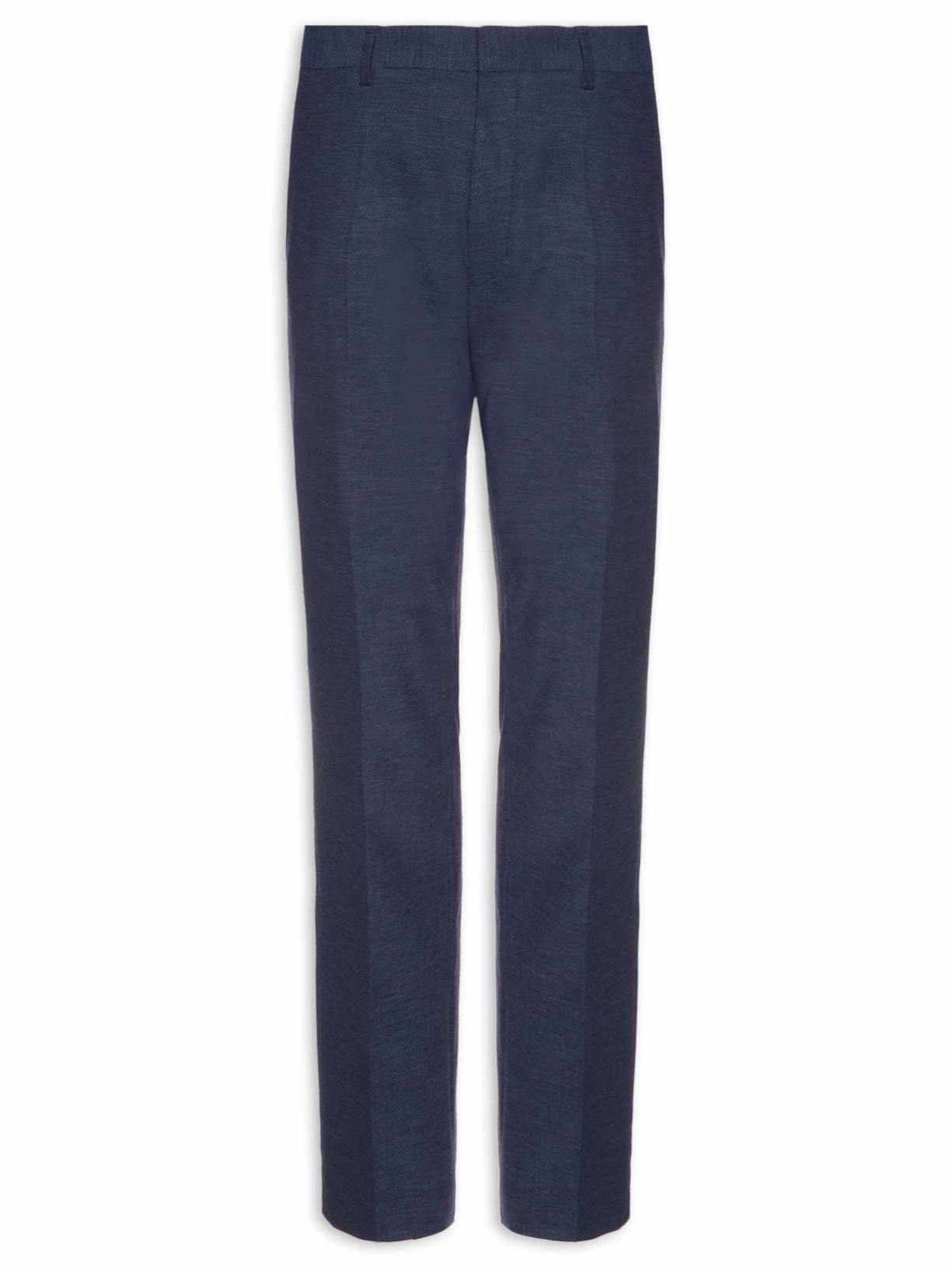 Calça Masculina Social Hesten Azul Hugo