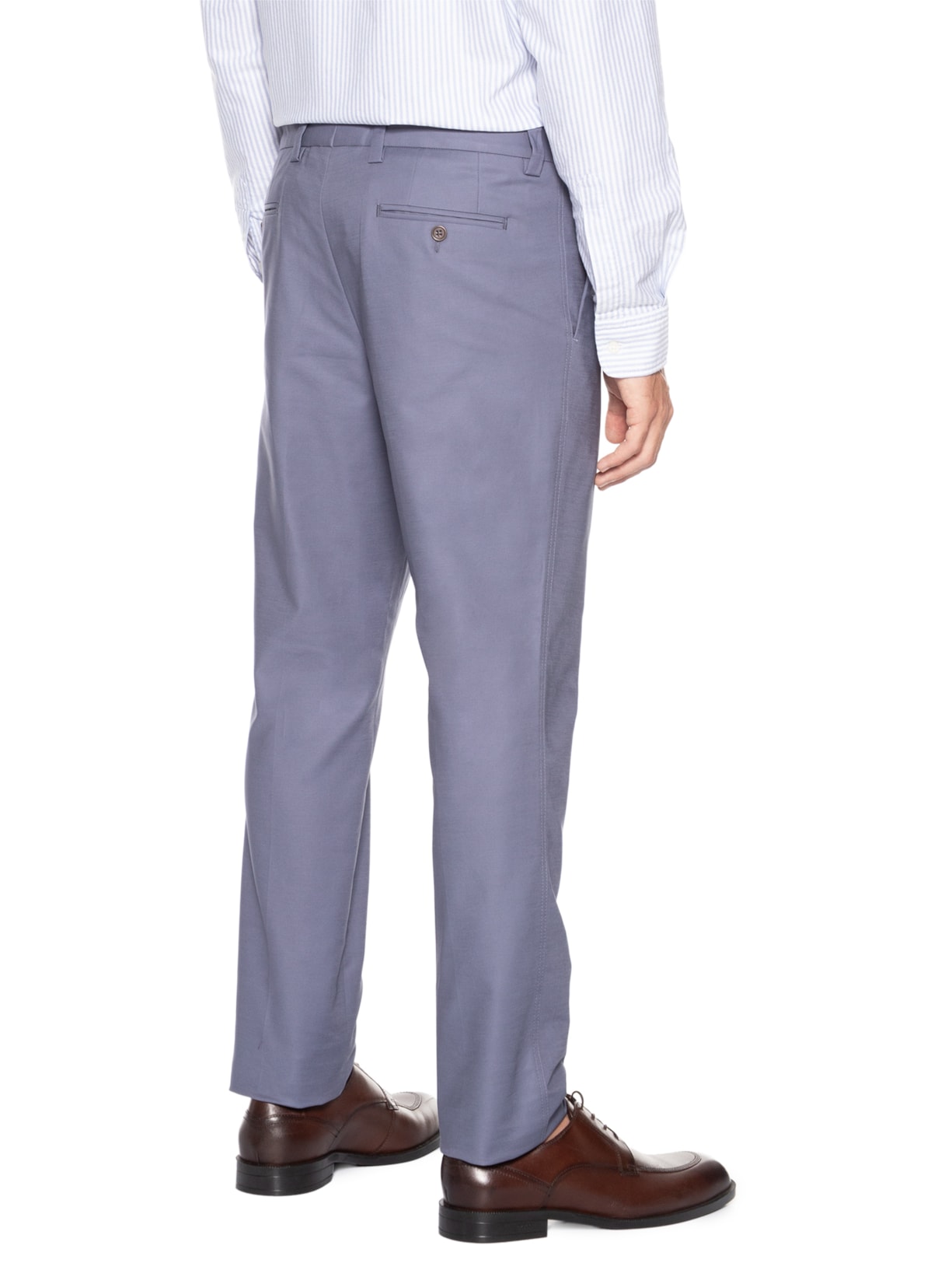 Calça Masculina Social Live Lisa Azul Ricardo Almeida