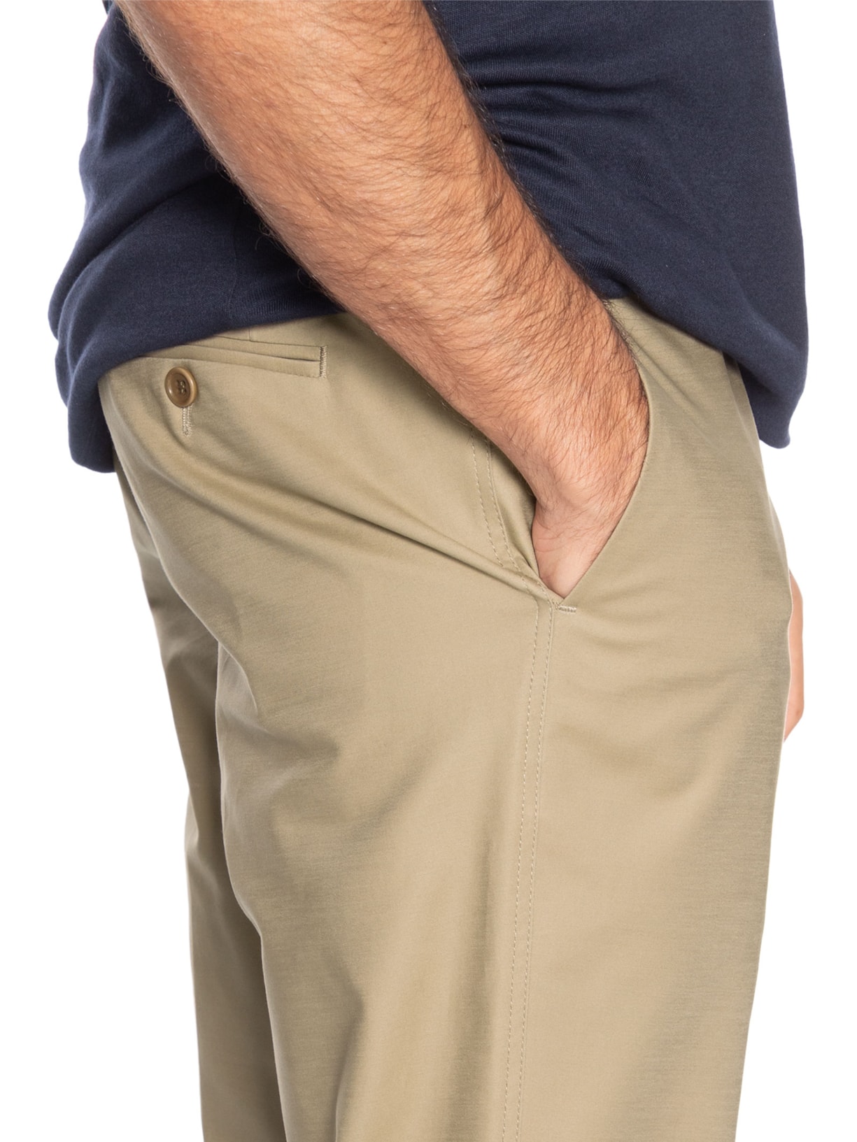 Calça Masculina Social Live Lisa Bege Ricardo Almeida