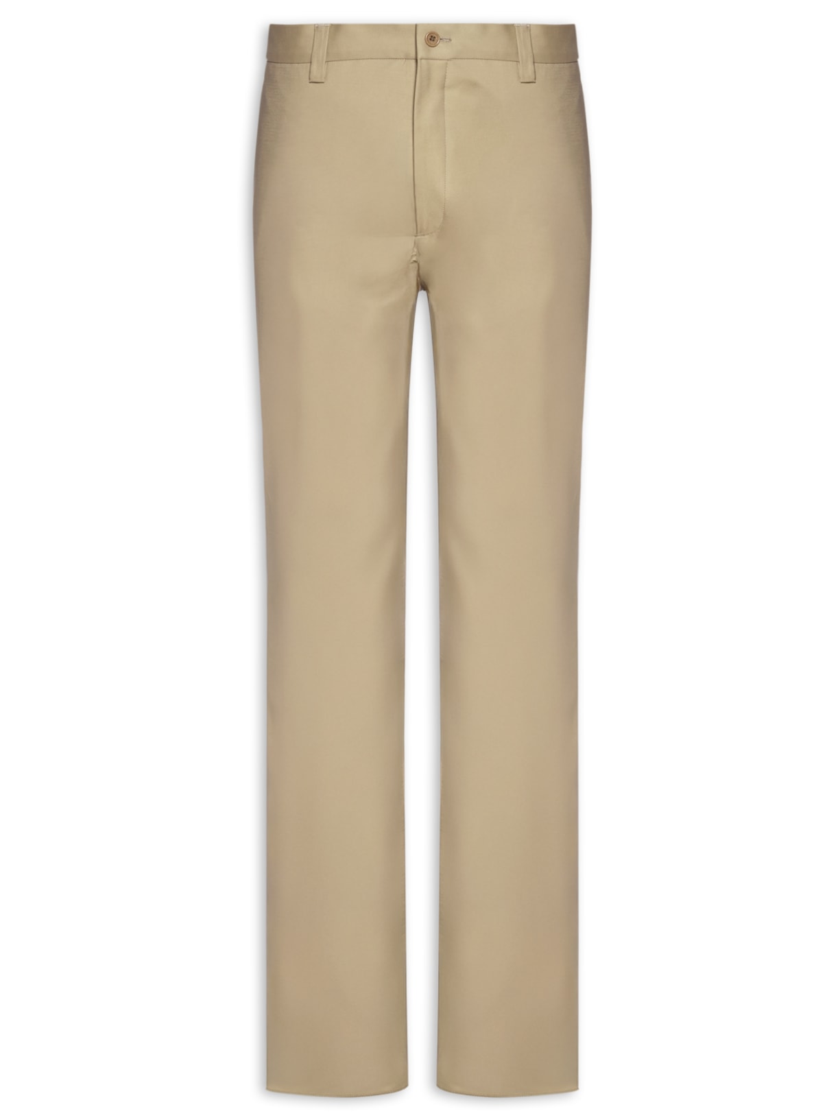 Calça Masculina Social Live Lisa Bege Ricardo Almeida