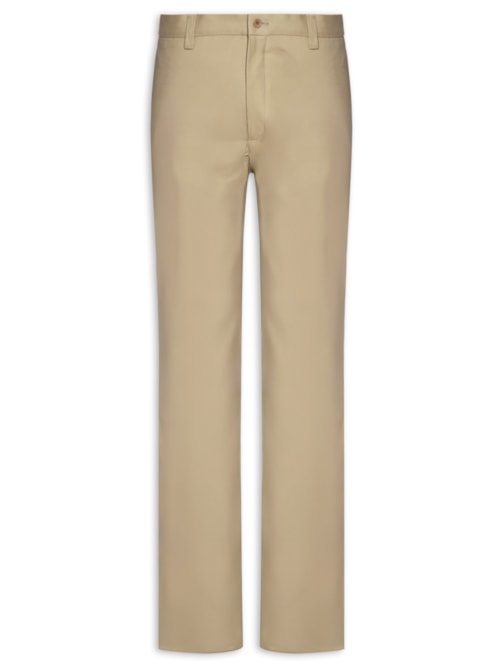 Calça Masculina Social Live Lisa - Bege
