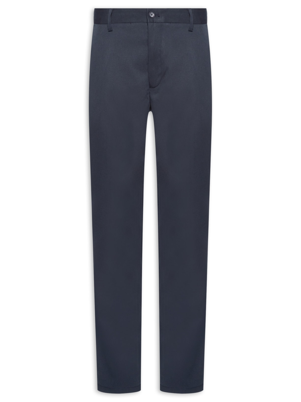 Calça Masculina Social Slim Básica - Azul