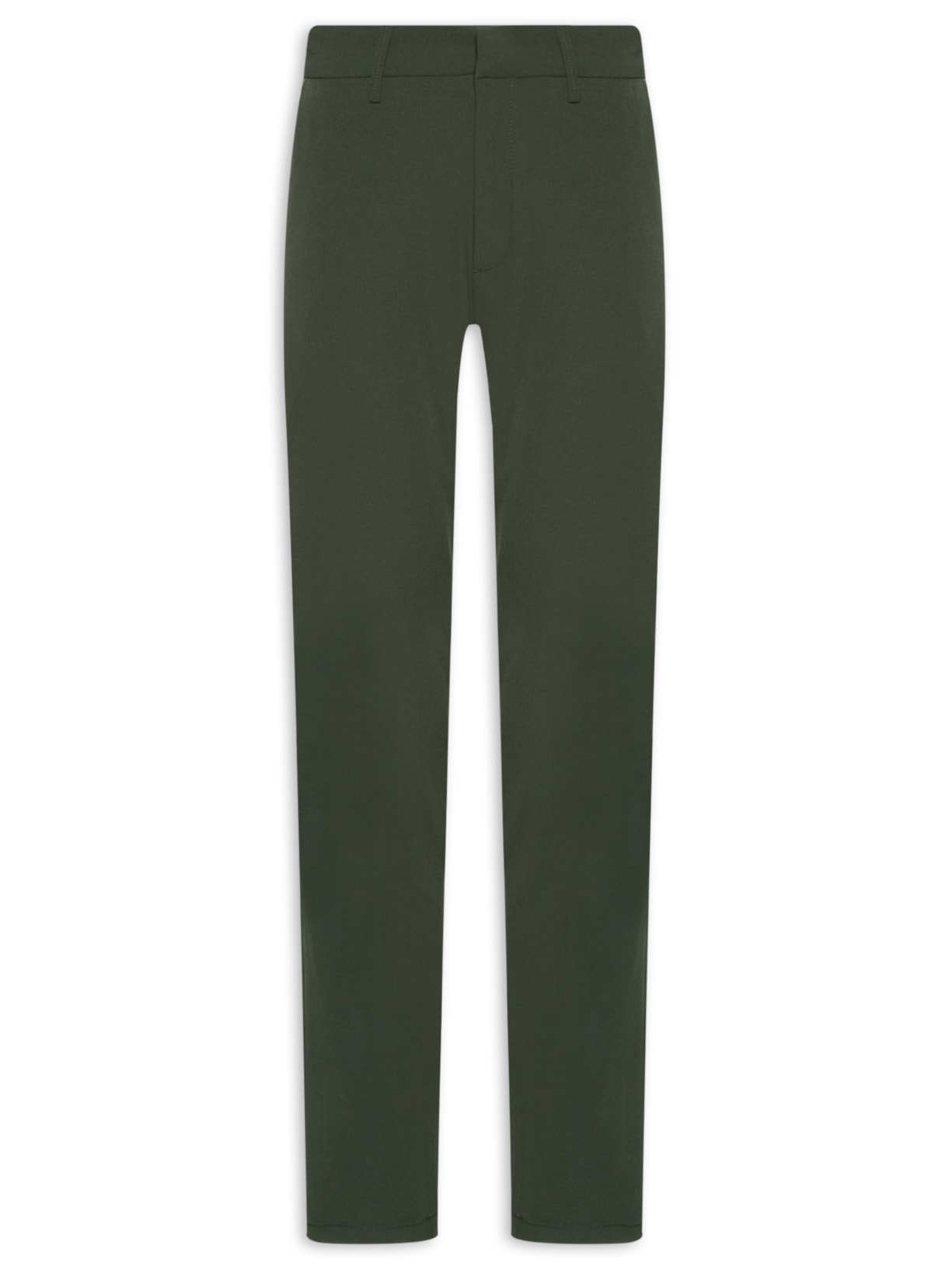 Calça Masculina Social Slim Básica - Verde