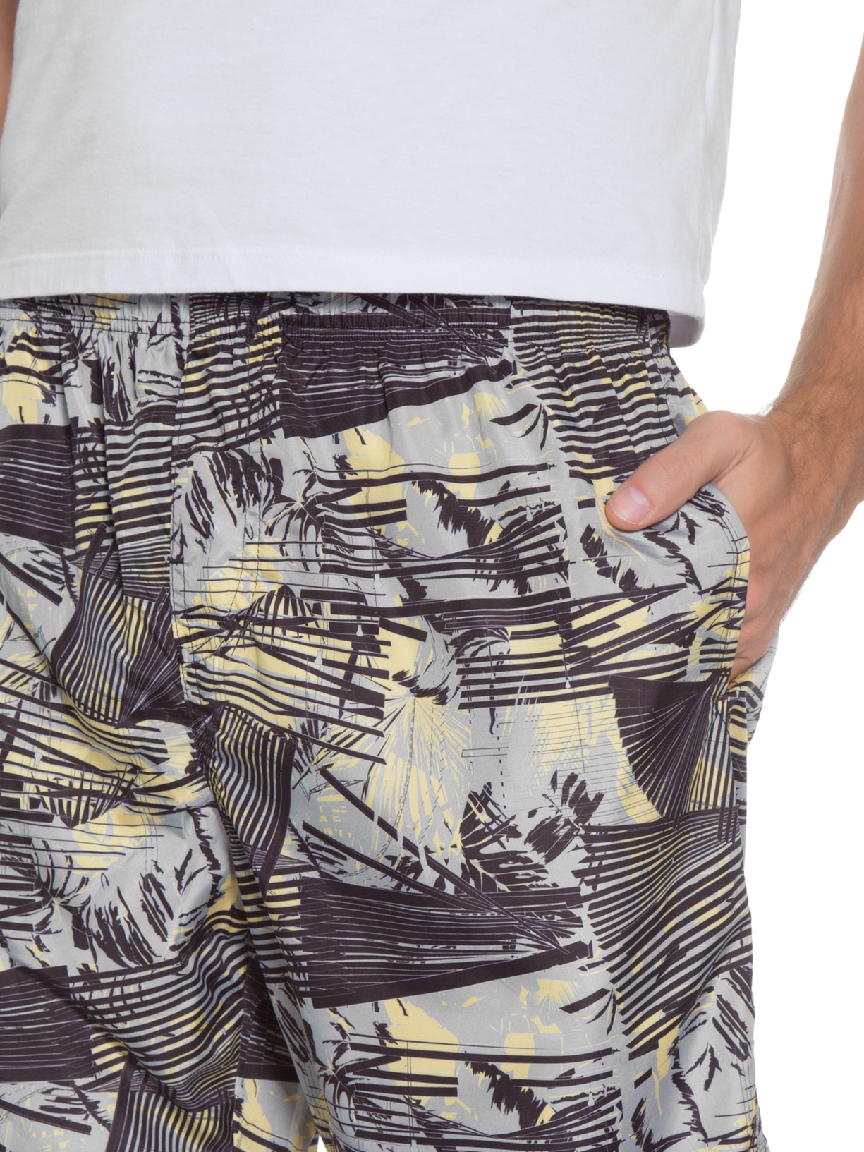 Calça Masculina Sport Nylon Cinza Torinno