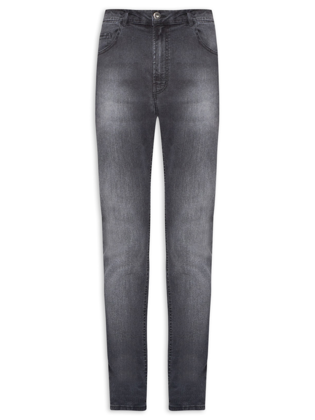 Calça Masculina Sprouting Black Skinny Et. Zetex - Preto