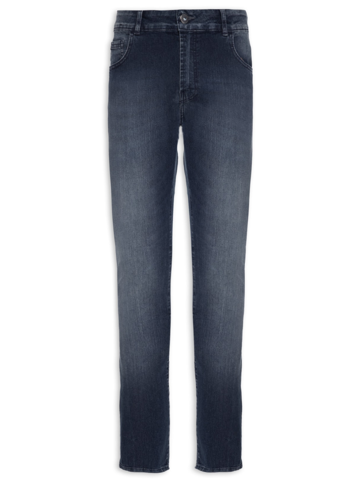 Calça Masculina Sprouting Ly Lii Skinny 5 Pockets - Azul