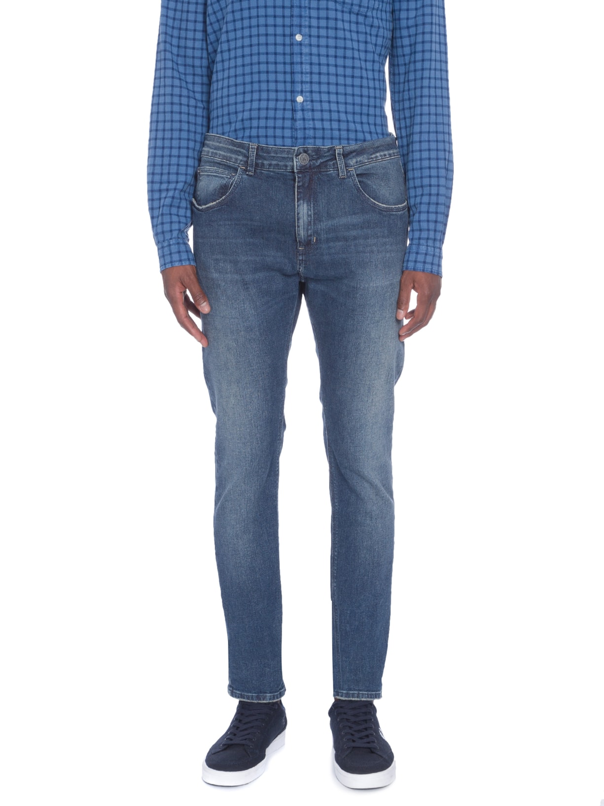 Calça Masculina Super Skinny Valverde Azul John John