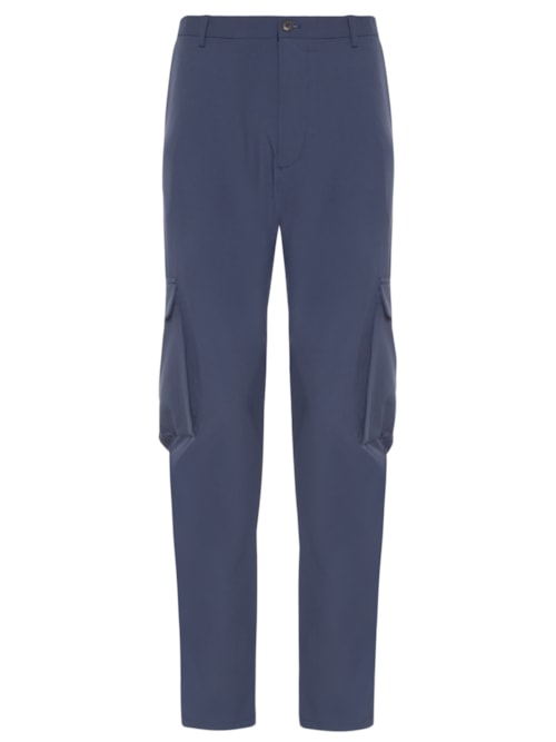 Calça Masculina Tech Alta Performance Cargo - Azul