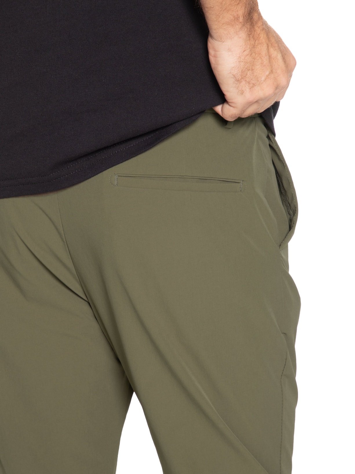 Calça Masculina Tech Alta Performance Slim Verde '2 Essential