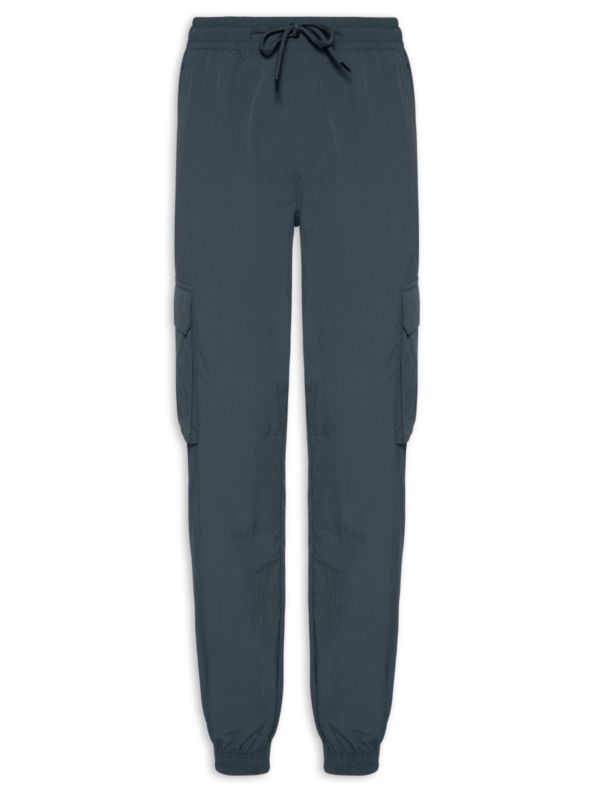 Calça Masculina Tech Cargo Relaxed Fit - Cinza