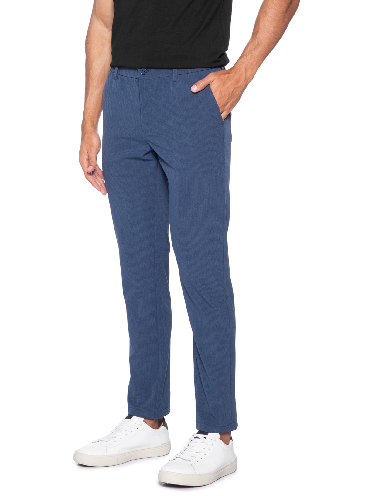 Calça Masculina Tech Dots Respirável Azul '2 Essential