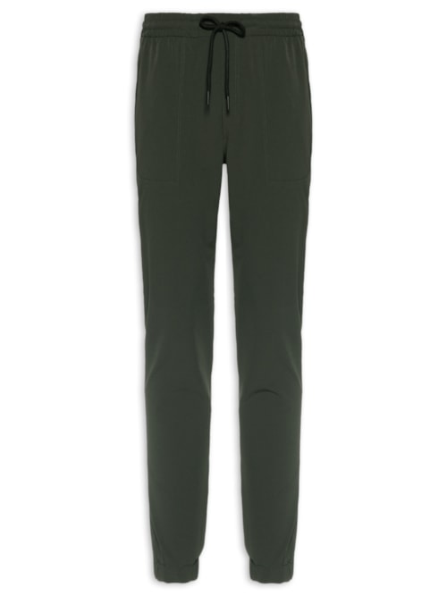 Calça Masculina Techno Flex Com Punho - Cinza