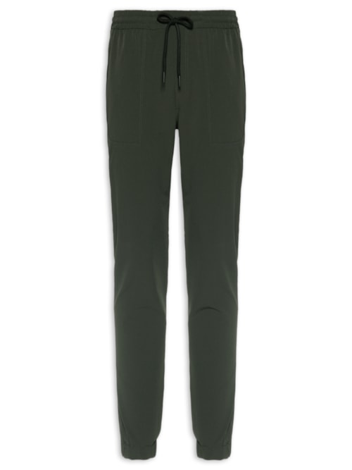 Calça Masculina Techno Flex Com Punho - Cinza